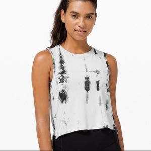 Lululemon Train to Be Tank *Shibori tie dye